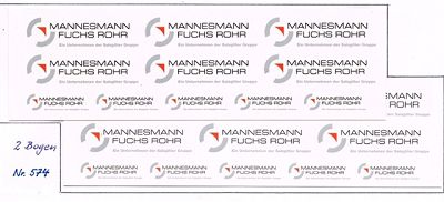 MANNESMANN FUCHS ROHR ca. 6x 20 cm H0 1:87