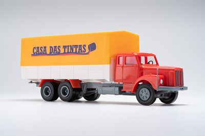 Scania 111 Lkw CASA DAS TINTAS
