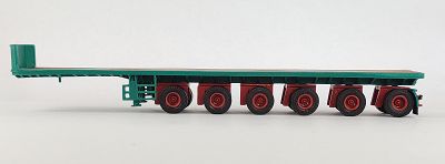 Ballast-Trailer 6a m rot MIT Stirn