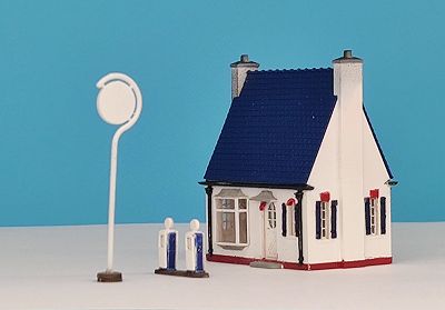 Pure Tankstelle 1/160 N, Bausatz/Kit