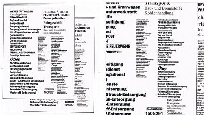 Müller  Decal 1:87  Freiwillige Feuerwehr Ölsep div. Beschriftungen