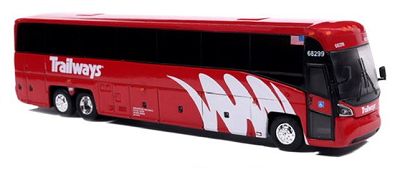 MCI D4520 Coach: Burlington Trailways