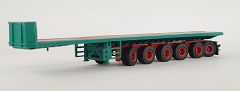 Ballast-Trailer 6a m rot MIT Stirn