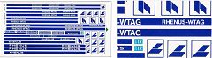 Rhenus WTAG ca. 10 x 20 cm H0 1:87