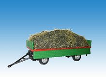Pritschenwagen mit handgef. Mistladung Pritschenwagen mit handgef. Mistladung